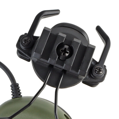 Tactical Helmet Headset Ork Hunter Active Headset Olive (Demo unit - Like new)