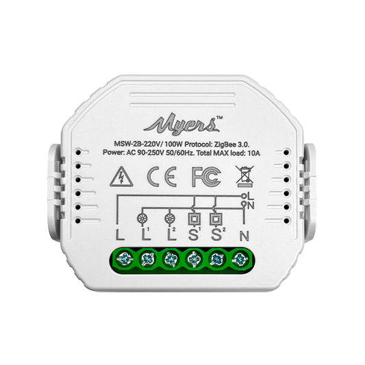 Inteligentny przełącznik oświetlenia MSW-2B-220V/100W ZB