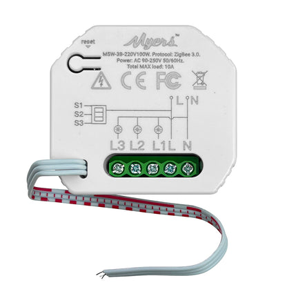 Inteligentny przełącznik oświetlenia MSW-3B-220V/100W ZB