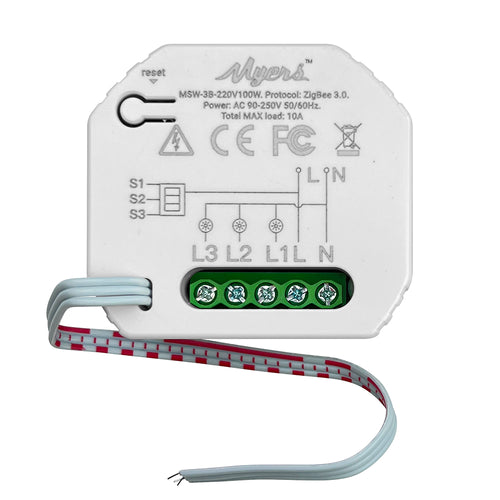 Inteligentny przełącznik oświetlenia MSW-3B-220V/100W ZB