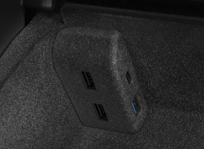 Stacja dokująca Elvix do schowka na rękawiczki Tesla Model Y