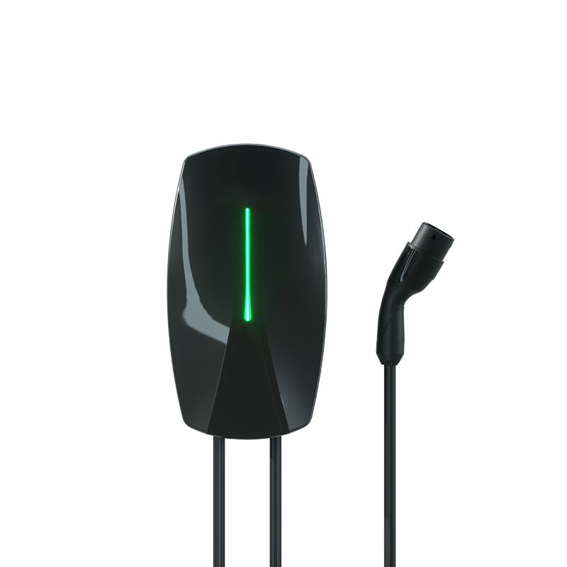 Wallbox charger Elvix WBAC T2, 1 cable, 11 kW, 5 m, RFID App, Black