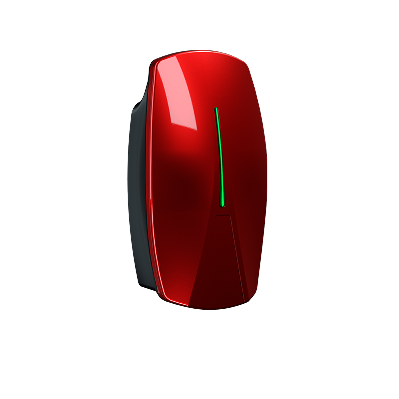 Wallbox charger Elvix WBAC T2, 1 cable, 11 kW, 5 m, RFID App, Red