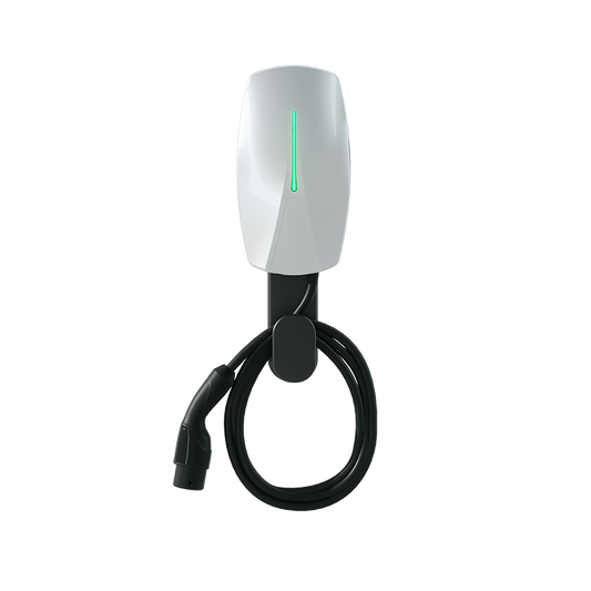 Wallbox charger Elvix WBAC T2, 1 cable, 11 kW, 5 m, RFID App, White