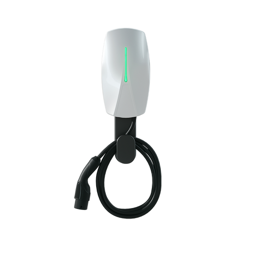 Wallbox charger Elvix WBAC T2, 1 cable, 11 kW, 5 m, RFID App, White