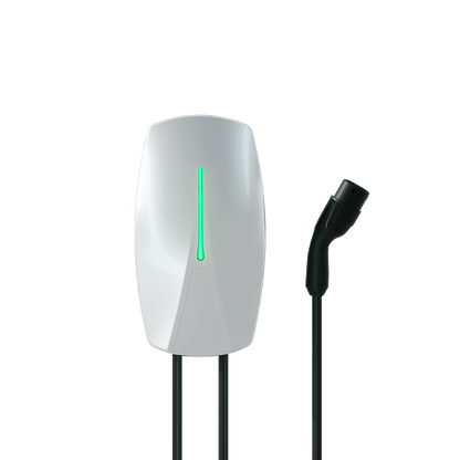 Wallbox charger Elvix WBAC T2, 1 cable, 11 kW, 5 m, RFID App, White