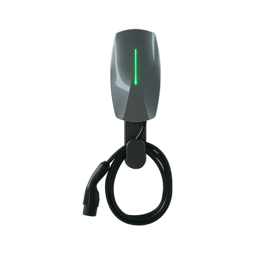 Wallbox charger Elvix WBAC T2, 1 cable, 11 kW, 5 m, RFID App, Grey