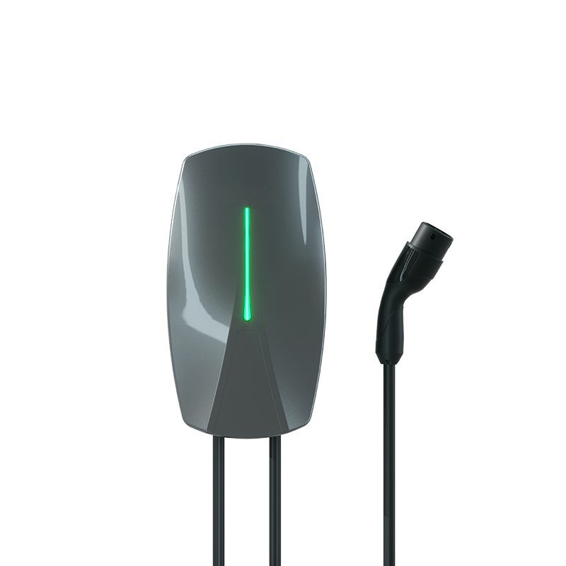 Wallbox charger Elvix WBAC T2, 1 cable, 11 kW, 5 m, RFID App, Grey