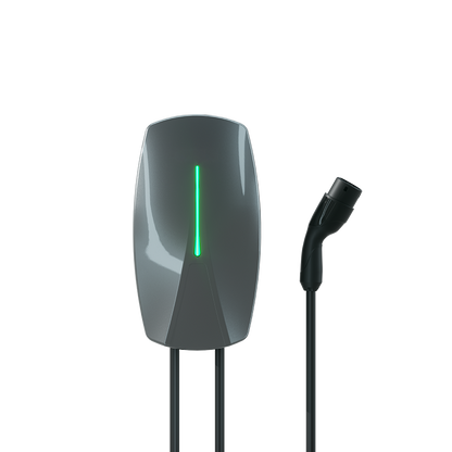 Wallbox charger Elvix WBAC T2, 1 cable, 11 kW, 5 m, RFID App, Grey