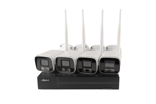 5Mp WiFi set 8 channels 4xBullet