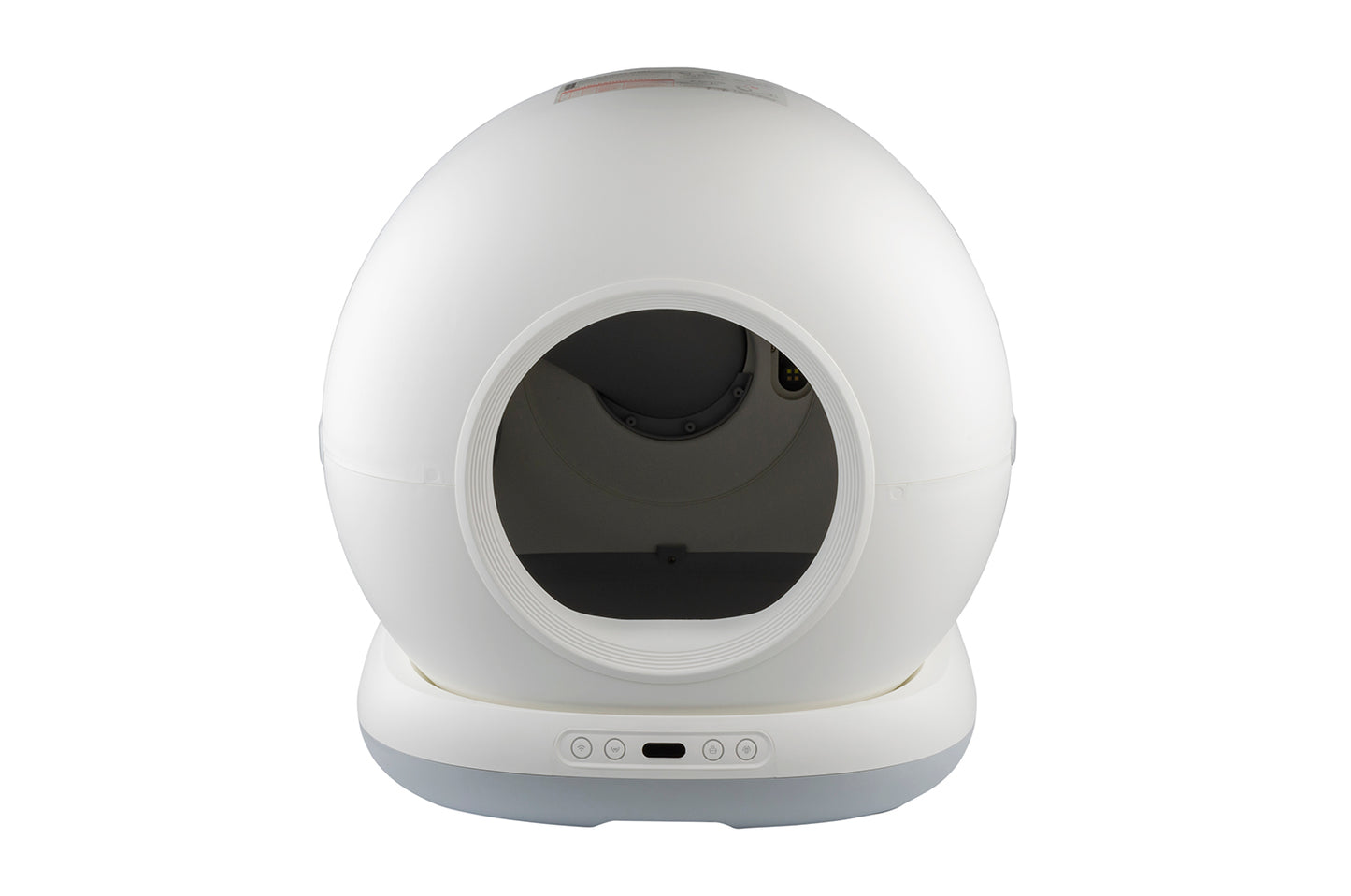 TEST CLB-C1 Smart Cat Litter Box with Wi-Fi Camera, White, by Myers