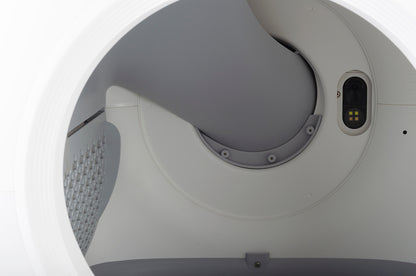 TEST CLB-C1 Smart Cat Litter Box with Wi-Fi Camera, White, by Myers