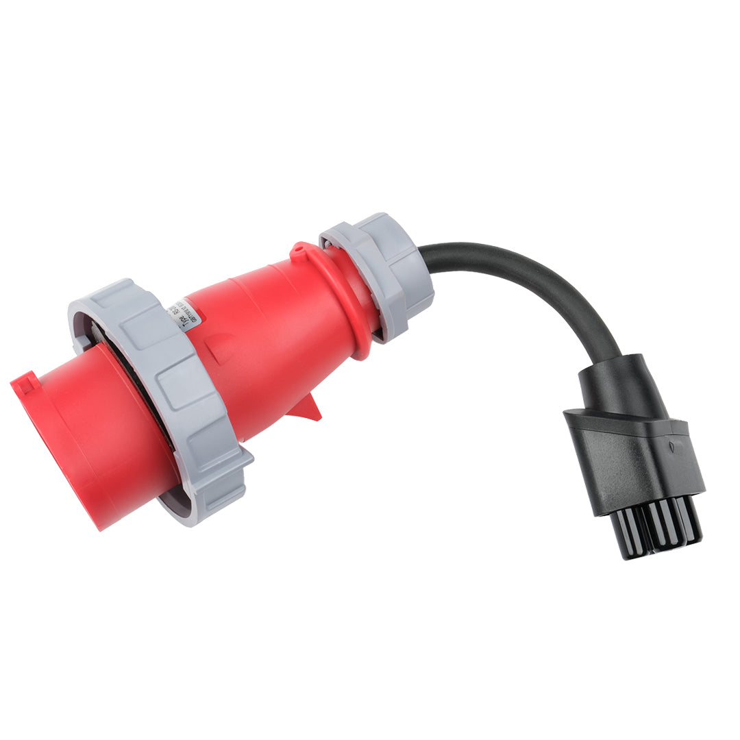 Tesla Gen 2 Elvix TS-3P16-CEE 11 kW Adapter, Red (Unboxed - New)