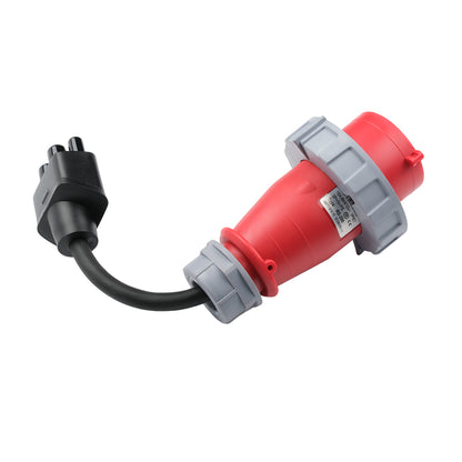 Tesla Gen 2 Elvix TS-3P16-CEE 11 kW Adapter, Red (Unboxed - New)