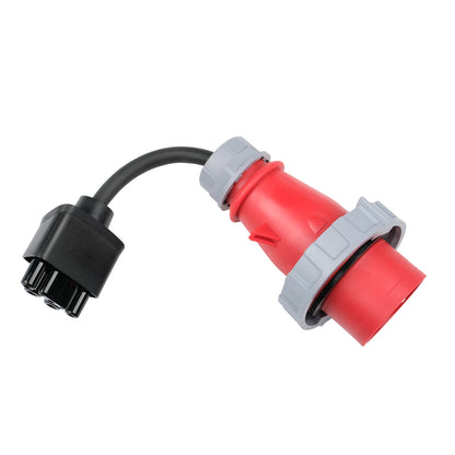 Tesla Gen 2 Elvix TS-3P16-CEE 11 kW Adapter, Red (Unboxed - New)