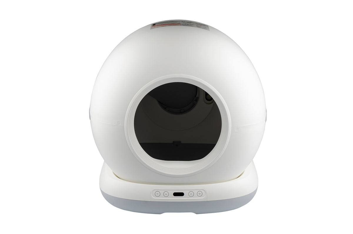 TEST CLB-W1 Smart Cat Litter Box, Wi-Fi, White, Myers TEST