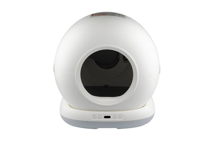 TEST CLB-W1 Smart Cat Litter Box, Wi-Fi, White, Myers TEST
