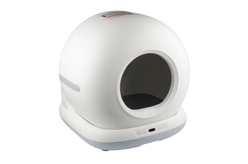 TEST CLB-W1 Smart Cat Litter Box, Wi-Fi, White, Myers TEST