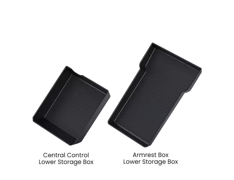 Central Control + Armrest Box Lower Combo Storage for Tesla Model 3 Elvix