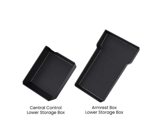 Central Control + Armrest Box Lower Combo Storage for Tesla Model 3 Elvix