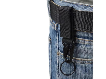 Tactical carabiner with strap Partizan Tactical HBN 1 Black