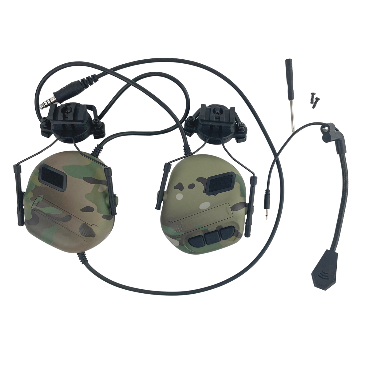 Aktywny zestaw słuchawkowy na kask Multicam