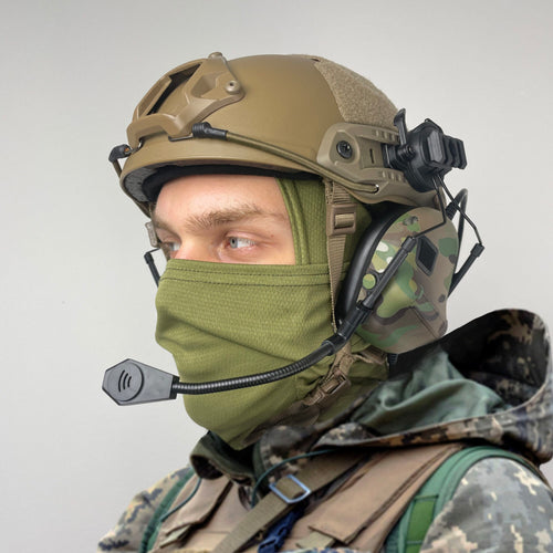 Aktywny zestaw słuchawkowy na kask Multicam