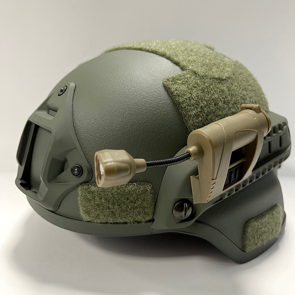 Taktyczna latarka na kask Partizan Tactical THL-1 Coyote