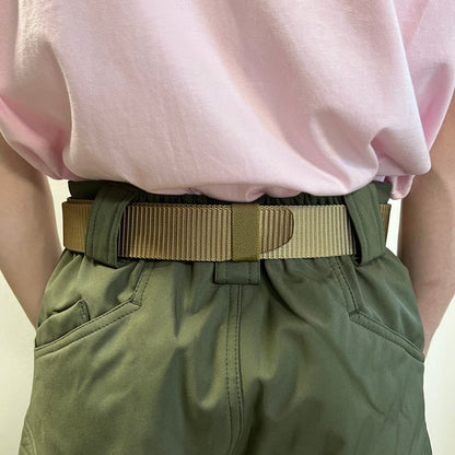 Nylon belt with a high-quality metal quick-release buckle Partizan Tactical Belt Nylon Fast Coyote