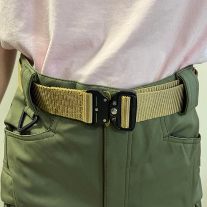 Nylon belt with a high-quality metal quick-release buckle Partizan Tactical Belt Nylon Fast Coyote