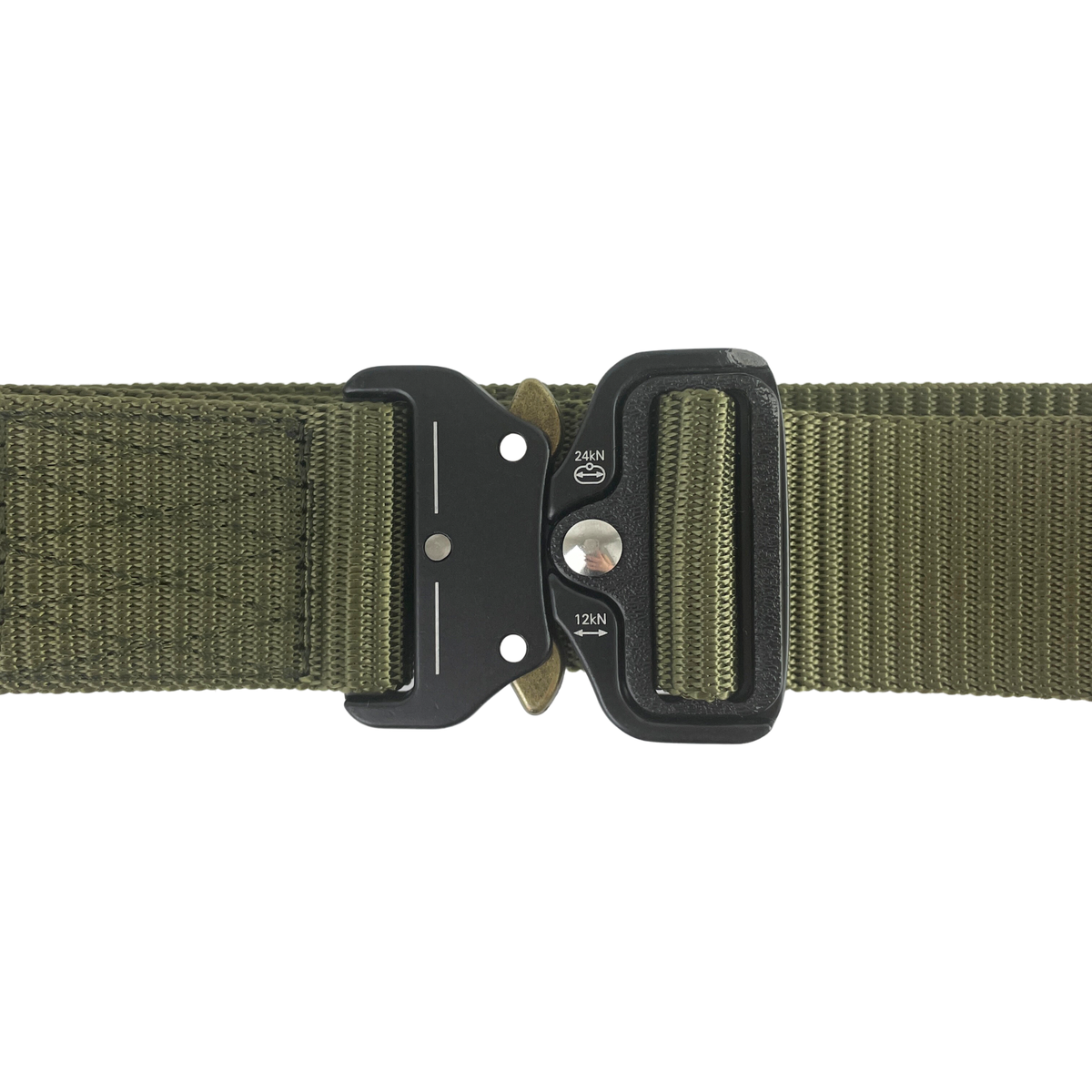 Nylon belt with a high-quality metal quick-release buckle Partizan Tactical Belt Nylon Fast Olive