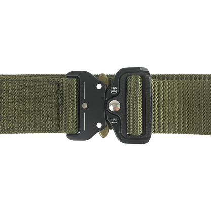 Nylon belt with a high-quality metal quick-release buckle Partizan Tactical Belt Nylon Fast Olive