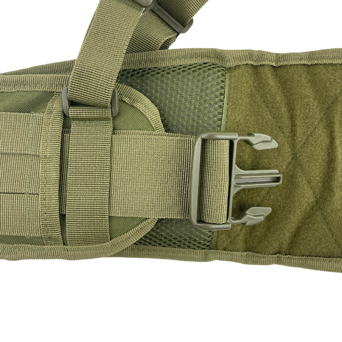 Pas taktyczny z szelkami i systemem mocowania MOLLE Partizan Tactical Belt5 Straps Olive