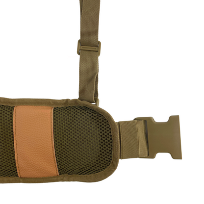 Tactical belt with suspenders and MOLLE attachment system Partizan Tactical Belt5 Straps Coyote