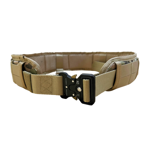 Pas taktyczny z metalową klamrą i systemem MOLLE Partizan Tactical Belt2 Camo