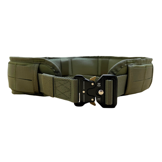 Pas taktyczny z metalową klamrą i systemem MOLLE Partizan Tactical Belt2, oliwkowy