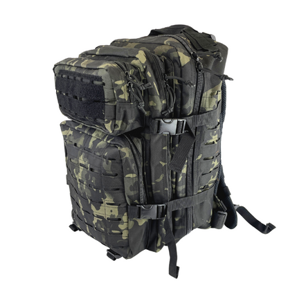 Plecak taktyczny 40 L z systemem Molle Laser Cut (BPT9-40) Camo Black