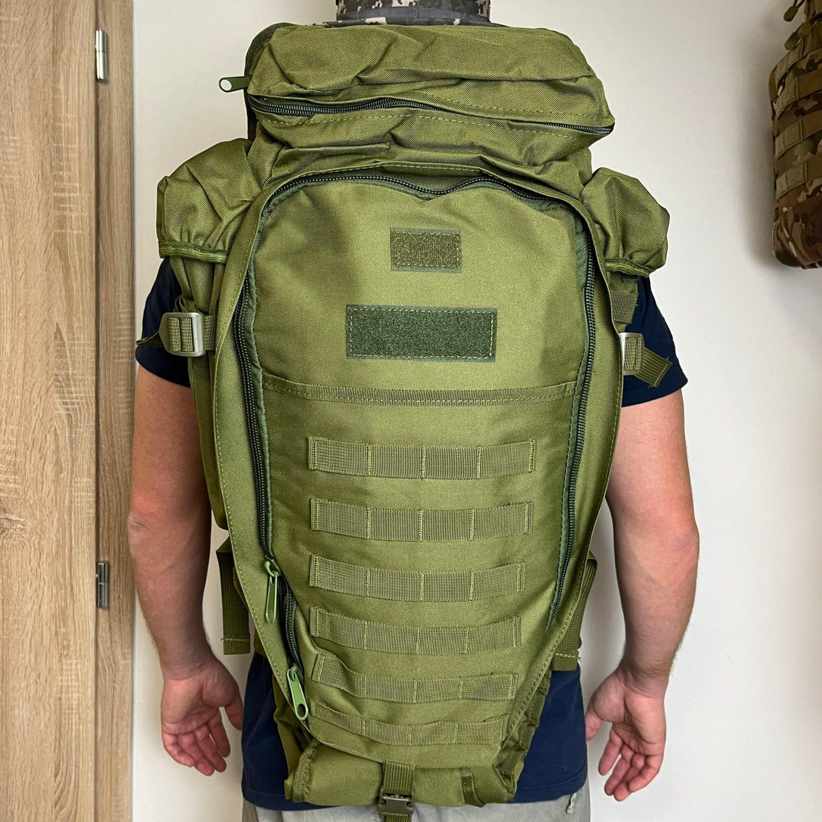 Tactical backpack 70 L with weapon cover  (BPT8-70) Olіve