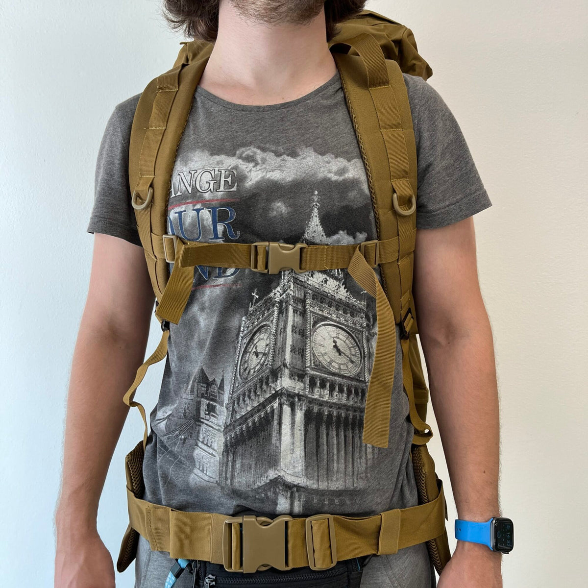 Duży plecak taktyczny 100 L (BPT10-100) Coyote