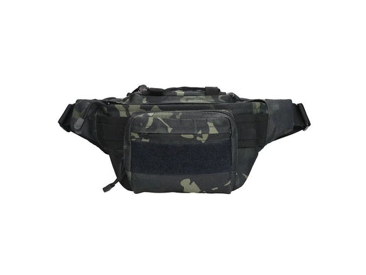 Waist tactical bag Partizan Tactical Waist 1 Black Camo