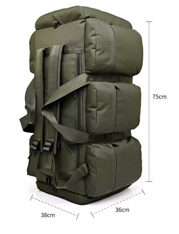 Duża torba-plecak taktyczny 90 L Partizan Tactical BT1-90 Olive