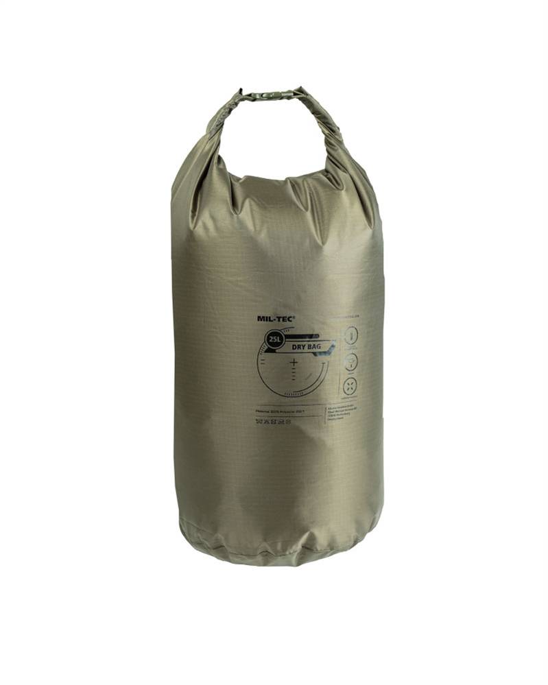 Wodoodporny worek 25 L Mil-Tec Olive
