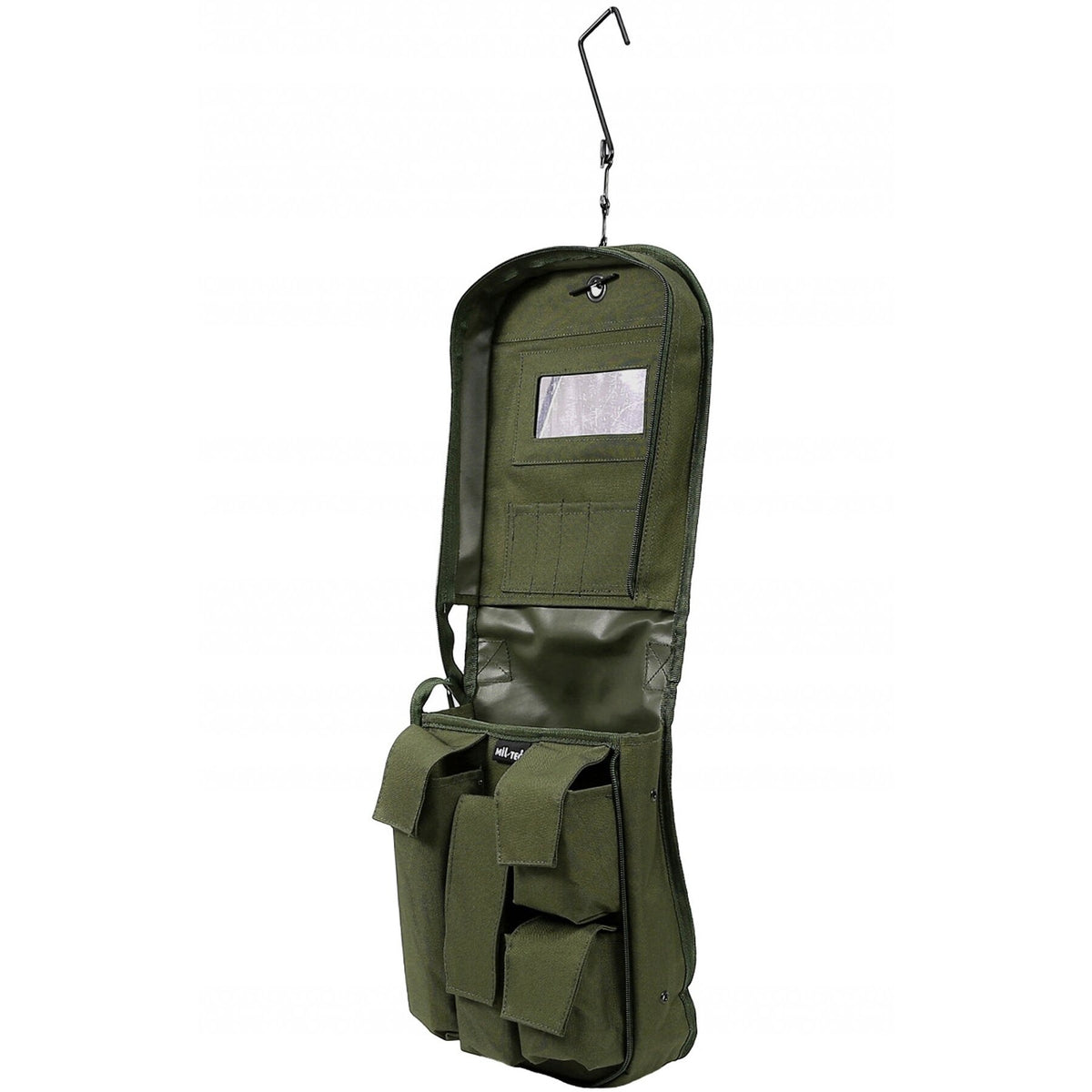 Mil-Tec Cosmetic Organizer With Mirror Olive