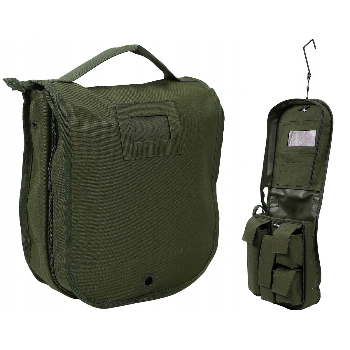 Mil-Tec Cosmetic Organizer With Mirror Olive