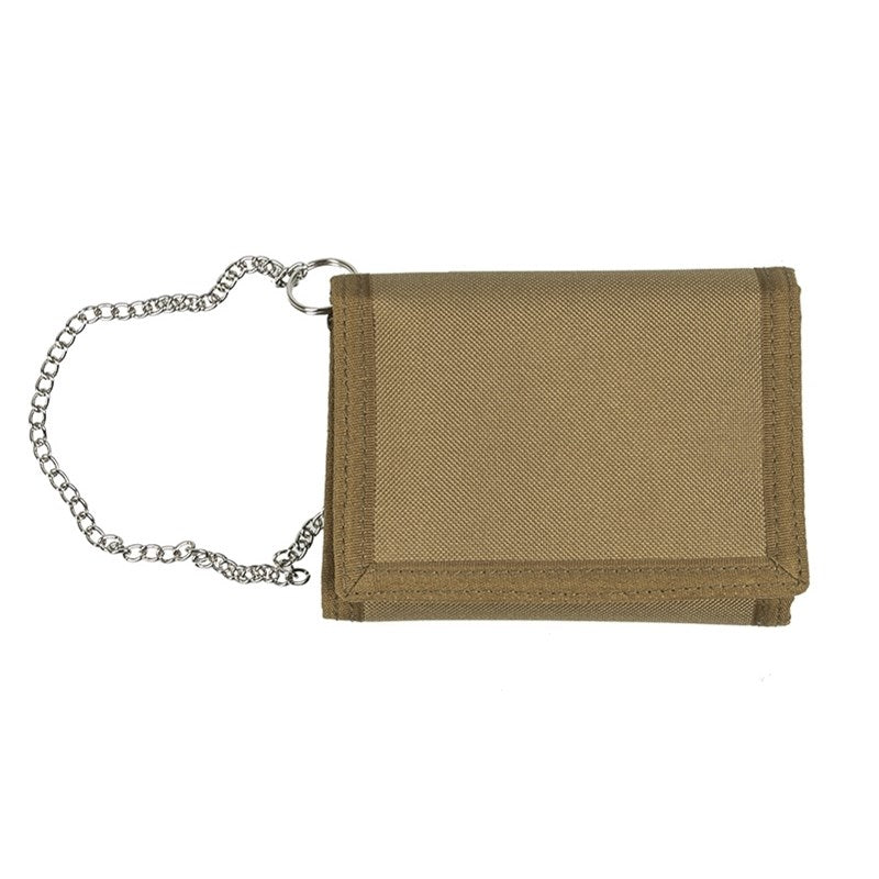 Mil-Tec Wallet with chain Coyote