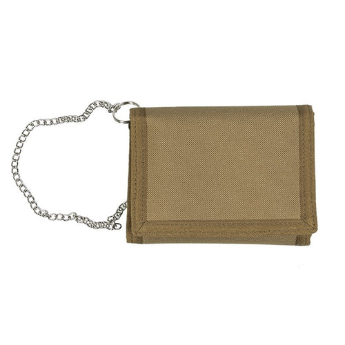 Mil-Tec Wallet with chain Coyote
