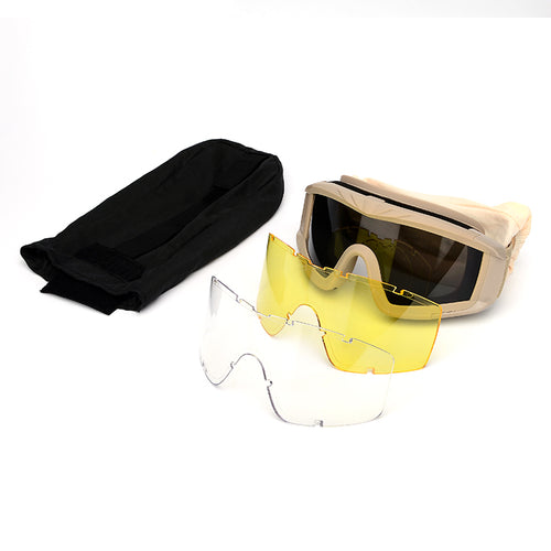 Mask-type tactical glasses Partizan Tactical TGM-2 Coyote