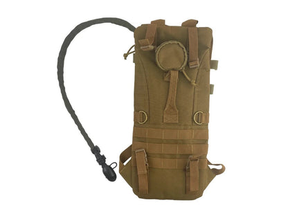 Plecak z buksem na wodę (Camel Bag) Partizan Tactical BPW1-2.5L Coyote