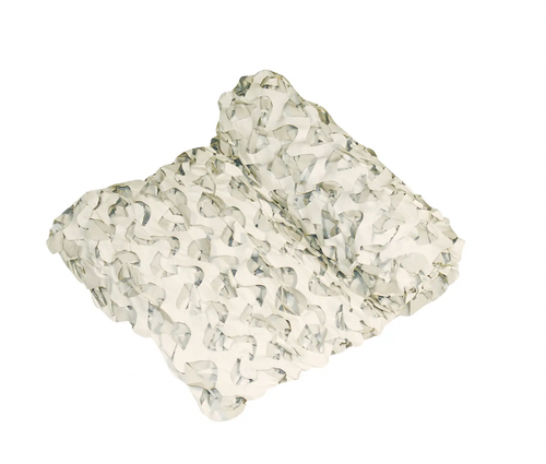 Siatka maskująca CRAZY CAMO PRO Biała 2,4x3