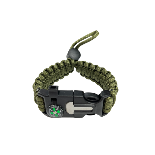 Bransoletka paracord Partizan Tactical Olive